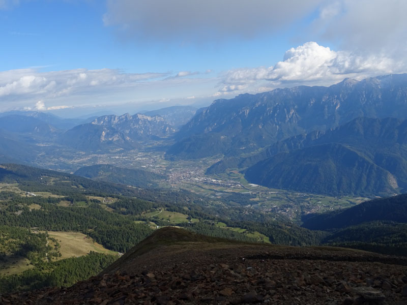 Catena dei Lagorai...da Pergine al Passo del Manghen